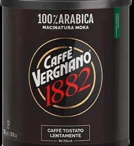 VERGNANO LATTINA 100% ARABICA 250 GR MACINATO (12)